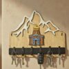 Kedarnath Wooden Key Holder Wall Hanging